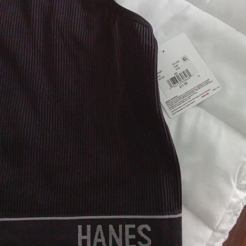 Hanes Ribbed Racerback Top - Picture 5 of 5